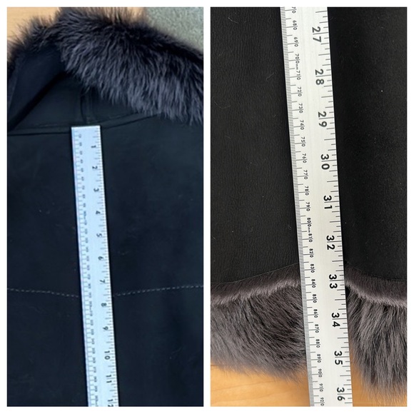 Toscana Shearling Coat in Black Brisa from Nordstrom’s - Picture 13 of 16